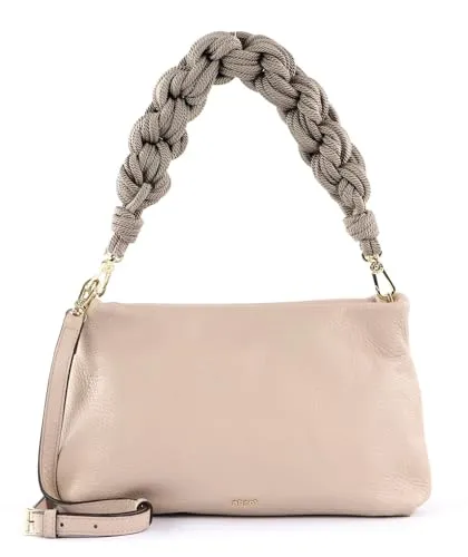 Abro Leather Dalia Shoulder Bag Ines Natural