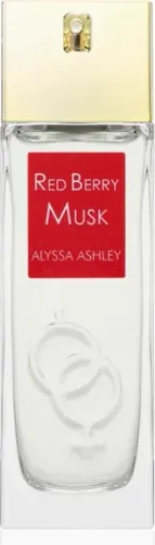 Alyssa Ashley Red Berry Musk Eau de Parfum 50 ml - Unisex Duft, der fruchtige und blumige Noten mit einer warmen Basis kombiniert – ideal für jeden Anlass und verstärkt Ihre Ausstrahlung.