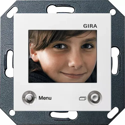 Gira 128603 TFT Farbdisplay System 55 Reinweiß von Gira