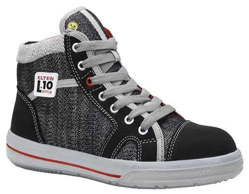 Damen-Sicherheitsschnürstiefel SENSATION ESD S2 SRC - Größe 42 - Arbeits- & Schutzkleidung, ESD-gerechte Sicherheitsschuhe mit atmungsaktivem Innenmaterial für optimalen Tragekomfort und Schutz vor elektrostatischen Risiken.