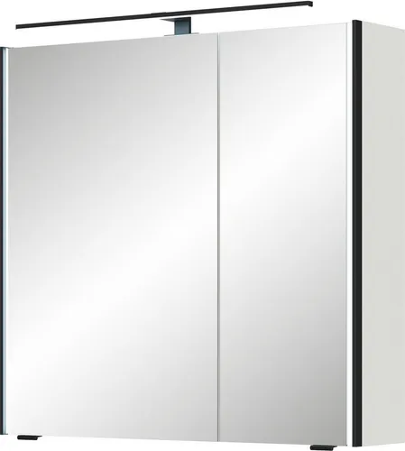 Saphir Spiegelschrank Serie 7045 Badezimmer-Spiegelschrank inkl. LED-Beleuchtung, 2 Türen Badschrank 73,2 cm breit, inkl. LEDplus Schalter und Türdämpfer