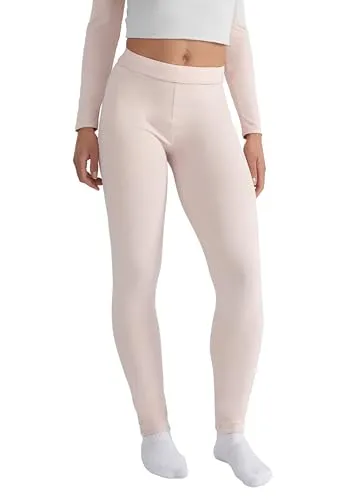 Style & Republic Damen Leggings High Waist Baumwolle – Atmungsaktive Yoga Hose | Ultra-weiche Sporthose für Pilates, Fitness & Freizeit, Elastischer Bund, komfortable Passform,Babyrosa,M