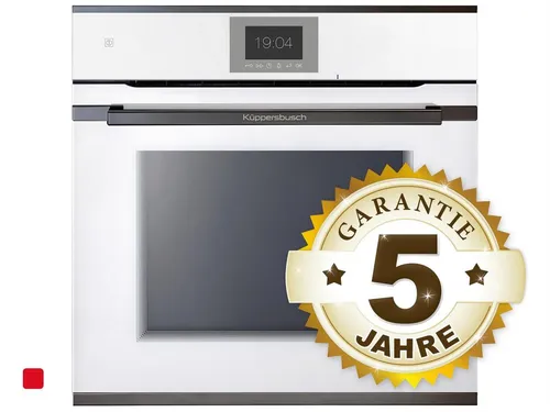 Küppersbusch BP 6550.0 W2 Premium+ Pyrolyse Backofen Weiß/Black Chrome
