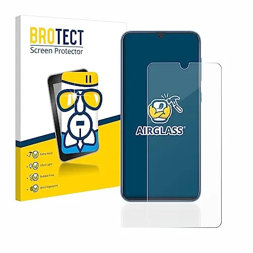 BROTECT Schutzglas für Samsung Galaxy A40 Schutzfolie Panzer Folie Glas Displayschutz Made in Germany [Kratzfest 9H, Anti-Fingerprint,Transparent]