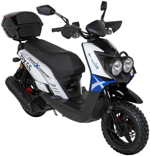 GT UNION Motorroller PX55 Cross Conzept 125 in blau von GT UNION