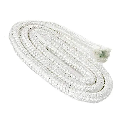 NKlaus 0,5m Glasfaserdocht rund Ø 10mm für Schmelzlicht Spirituslampe Öllampe für gereinigtes Lampenöl Paraffinöl Dauerdocht Gartenfackel Petroleumlampe 1254