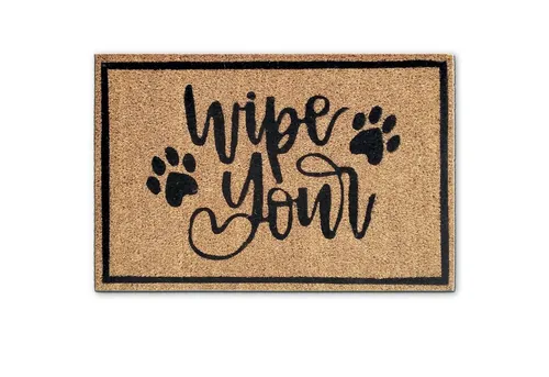 Amagohome Fußmatte Fußmatte Kokosmatte Fußabtreter Schmutzfangmatte viele Größen rutschfe, rechteckig, Höhe: 2 mm