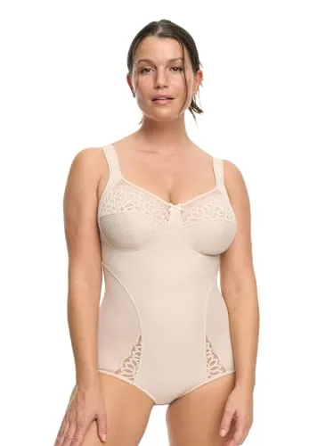 Susa Body ohne Bügel Classic 6599 Gr. 90D in Sand - Damen Bodys, komfortabler Body ohne Bügel für optimalen Tragekomfort und eine natürliche Silhouette.