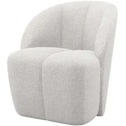 Drehsessel Mojo Bouclé-Stoff - Modern, Bequem & 360° drehbar - Der Drehsessel Mojo in Natur Ecru vereint modernes Design mit hohem Komfort. Ideal für Wohnzimmer, Arbeitszimmer oder Schlafzimmer – flexibel drehbar und pflegeleicht für jeden Tag.