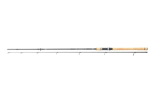 Daiwa Exceler Traditional Spin 2.70m - Hochwertige Angelrute für Spinnfischer, ausgestattet mit HMC+® Kohlefaser für hohe Sensibilität und Fuji® DPS Rollenhalter für sicheren Halt. Ideal für gezielte Raubfischangelei auf Forelle, Hecht und Zander.