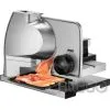 Unold Allesschneider Metall Plus 78826 - 100 W, elegantes Design mit freischwebender Konstruktion und sicherem Stand für perfekte Schnittergebnisse