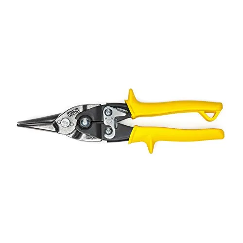 Produktbild Wiss M3R 248mm MetalMaster Blechschere mit Hebelübersetzung, Links, gelb