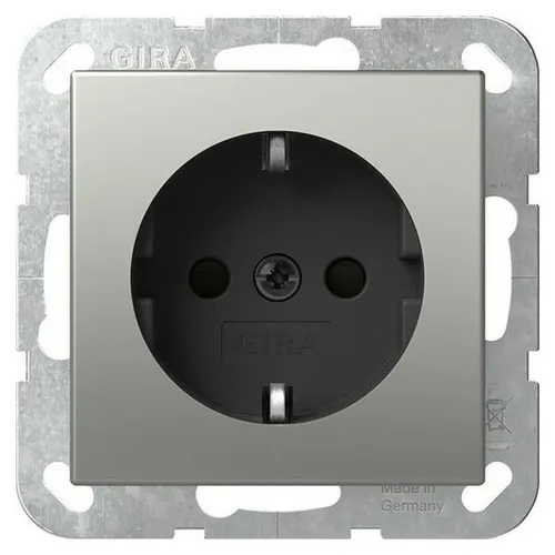 Gira 4188600 SCHUKO System 55 Edelstahl