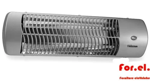 Tristar KA-5010 Wandofen IP24 1200W - Heizkörper mit 1200W Leistung, platzsparend und ideal für Badezimmer dank IP24-Schutz.