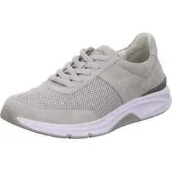 Gabor ROLLINGSOFT Damen Schnürhalbschuhe - Sportlich und Bequem in Grau - Größe 37,5 - Entdecken Sie den Komfort der Gabor ROLLINGSOFT Schnürhalbschuhe! Mit hochwertigem Veloursleder und textiler Decksohle bieten sie optimale Passform und Bewegungsfreiheit. Ideal für den Alltag.