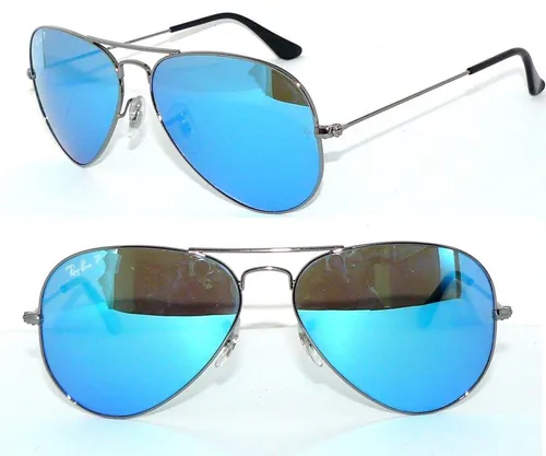 Ray-Ban RB 3025 AVIATOR LARGE METAL Unisex-Sonnenbrille - Sportbrille mit goldfarbenem Metall-Gestell und polarisierenden Mineralgläsern für optimalen UV-Schutz und klaren Sicht bei Outdoor-Aktivitäten.