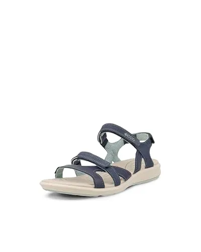 ECCO Damen CRUISE II Flat Sandal - Bequeme Sandalen für Outdoor-Aktivitäten - Wanderschuhe mit weichem Leder, komfortablem Fußbett und innovativer ECCO FLUIDFORM Technologie für besten Tragekomfort und Flexibilität.