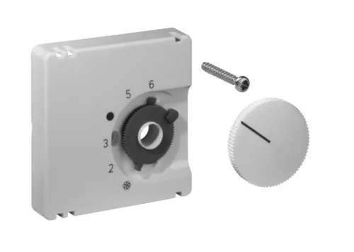 Alre-It UN990071 JZ-001.020 für Busch 50x50mm RAL9016 Abdeckung