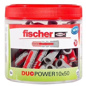 fischer DuoPower 10x50 Dose 2K 541921 Universaldübel Ø 10 mm x 50 mm, 55 St.