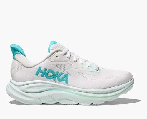 Hoka Damen Clifton 10 Laufschuhe in Weiß in weiß von HOKA