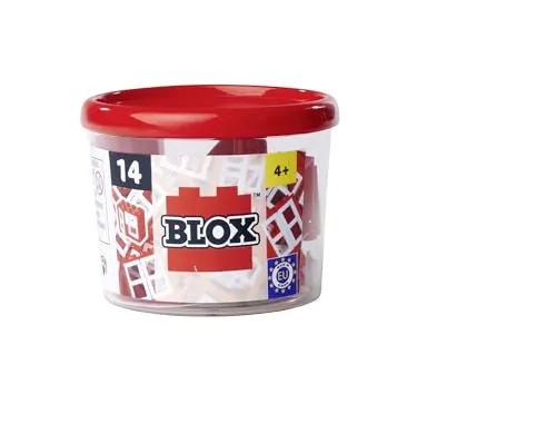 Simba Blox Bauzubehör, 14x Fenster und 28x Rahmen, Bausteine für Kinder ab 3 Jahren, hohe Qualität, Klemmbausteine, vollkompatibel mit vielen Anderen Herstellern