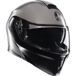 AGV Streetmodular Resia Klapphelm XL, grau-gelb - Motorradhelm mit ECE 22-06 Zertifizierung und P/J Homologation, ideal für Sicherheit und Komfort auf der Straße.