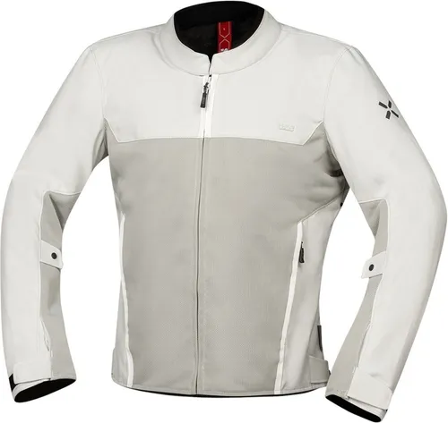IXS Oxy-Air Mesh Motorrad Textiljacke, grau, Größe M von iXS