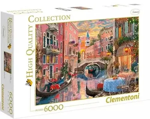 Puzzle 6000 HQ Venedig Abendsonne von Clementoni