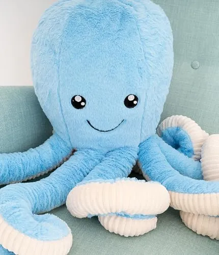 EKSPAND.PL Plüschtier Oktopus – 60 cm, Blau von EKSPAND.PL