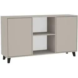 Beautysofa Kommode HOME, Kaschmir, 150x85x40 cm - Elegante Kommode für Wohnzimmer, Schlafzimmer oder Flur mit praktischem Stauraum. Wählen Sie zwischen verschiedenen Griff- und Beinen-Optionen für individuellen Stil.