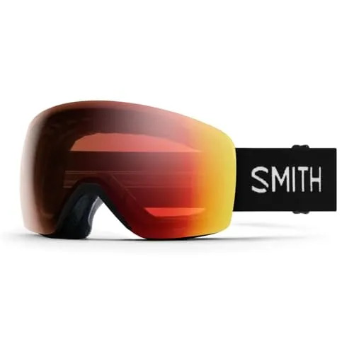 Smith Skyline blck 2021 chromapop pro photochromic red mirror (2QJ-4V) - Herren & Unisex Skibrillen mit 100% UVA- und UVB-Schutz sowie innovativer photochromer Linse für optimale Sicht bei wechselnden Lichtverhältnissen.