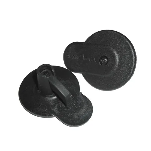 KLICKfix 0311 Korb-Fix I für weitmaschige Körbe, paarweise, schwarz (1 Stück)