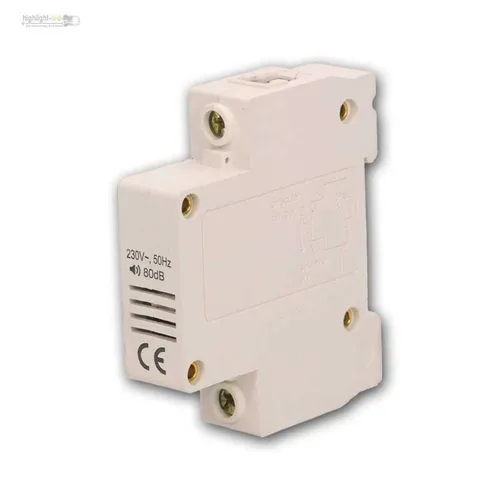 Türklingel für Din-Hut-Schiene im Sicherungskasten, Haus-Klingel 230V Türglocke
