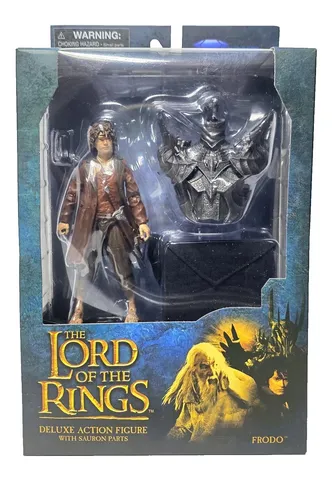 Frodo Action Figur 10Cm - Offizielles Lizenzprodukt aus Der Herr der Ringe, inklusive Zubehör und illustrierter Box von Diamond