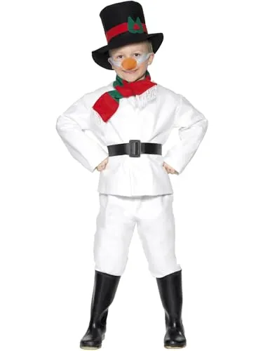 Smiffys Schneemann Kostüm für Jungen