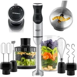 Stabmixer 1500W BD-753 Berdsen - Leistungsstark und vielseitig - Entsafter & Saftpressen - 1500W Leistung für schnelle Ergebnisse und einfache Zubereitung von Smoothies und Suppen.