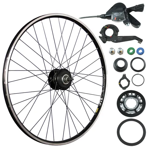 Mavic A319 28 Zoll Hinterrad mit Shimano Alfine 8 - Laufrad für vielseitige Fahrradtypen, ausgestattet mit hochwertiger Hinterradnabe für optimale Leistung und Stabilität.