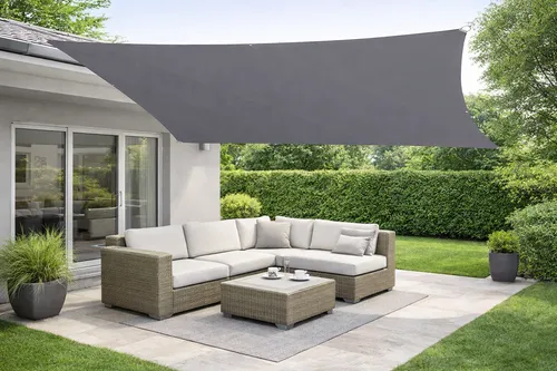 Sonnensegel grau Shade Sail