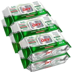 Mr. OXY Maxima Allzweck-Reinigungstücher (100 St.) - Effektive Reinigungstücher für streifenfreie Ergebnisse. Fettlösend, schnell trocknend und mit frischem Duft. Ideal für vielseitige Anwendungen im Haushalt.