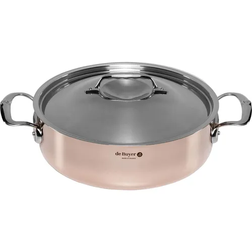 de Buyer Prima Matera Schmortopf 28 cm in kupfer von de Buyer