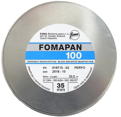 FOMA Fomapan 100 Meterware 135/30.5m
