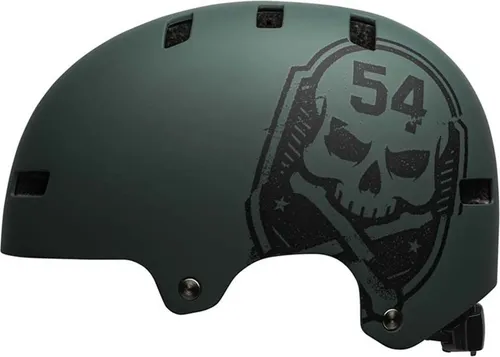 Bell Local Matte Gray M Fahrradhelm - Robuster ABS-Hartschalenhelm mit 10 Belüftungsöffnungen für optimalen Luftfluss, ideal für Dirt Jump, BMX und Urban. Leichtgewichtig mit nur 437 g (Größe M) für maximalen Komfort.