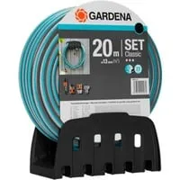 GARDENA 18005-50 Wandschlauchhalter 20m in schwarz von GARDENA