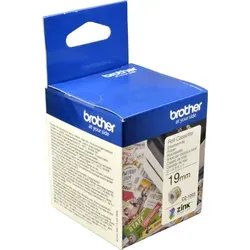 Brother Endlospapierrolle CZ-1003 - Selbstklebende Etikettenrolle, 19 mm x 5 m für mühelose und professionelle Beschriftungen, ideal für Büros und Lagerhäuser