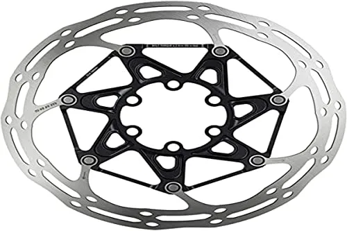 SRAM Centerline X Rounded 6-Loch Bremsscheibe 160 mm - Bremsscheiben für optimale Bremsleistung, 2-teilig mit robusten Stahl-Schrauben, ideal für Fahrräder und MTB-Enthusiasten.