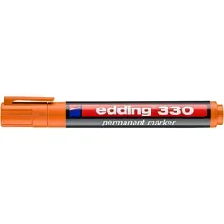 10x Edding 330-006 Permanentmarker nachfüllbar 1 - 5 mm orange