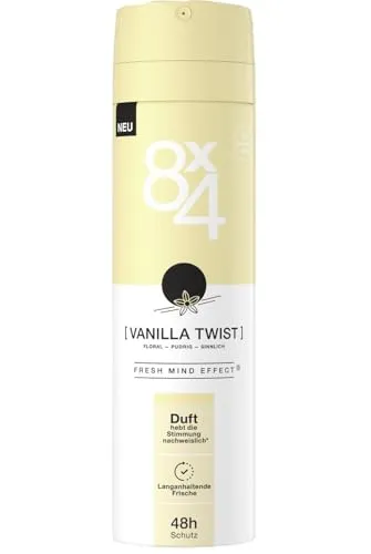 6er Pack - 8x4 Deospray 48h Protection - Vanilla Twist - 150ml