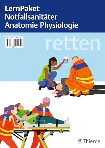 Notfallsanitäter Lernpaket: 2 Lehrbücher für angehende Retter - Medizin: Umfassendes Lernpaket mit Lehrbüchern zu Notfallsanitäter und Anatomie Physiologie für eine erfolgreiche Ausbildung.