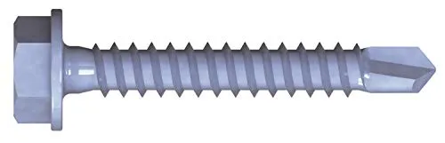 Bohrschraube DIN 7504-K Sechskantkopf Stahl verzinkt blau pass. 4,2 x 13-100 Stück