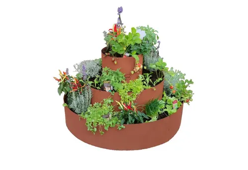 UNUS Garden Kräuterspirale Edelrost von UNUS GARDEN